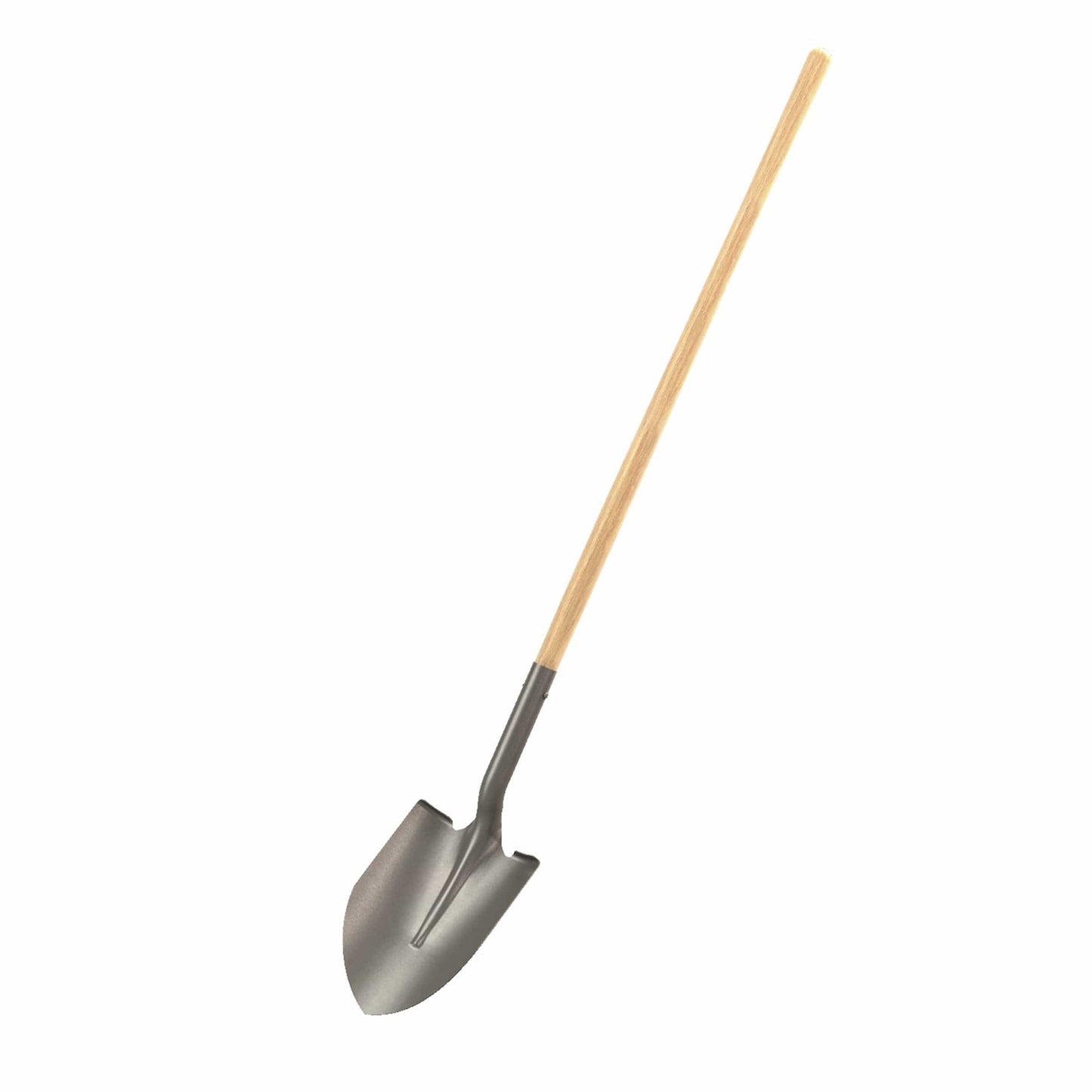 Round Point Closed Back Shovel Industrial Grade with 47" Wood Handle alt 0