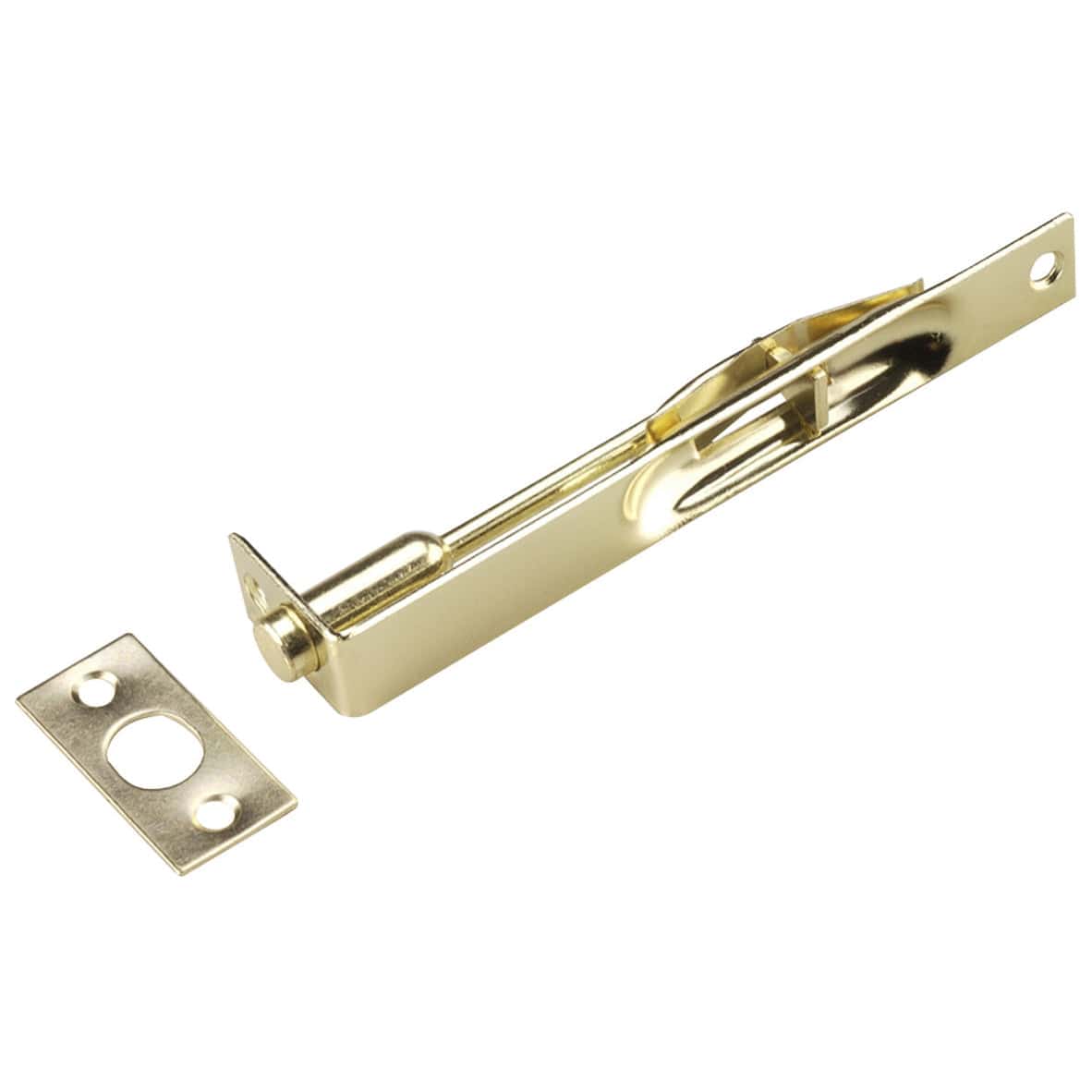 6" x 3/4" Flush Bolt Brass alt 0