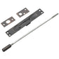 Flush Bolt for Metal Doors with 12" Extension Oil-Rubbed Bronze alt 0