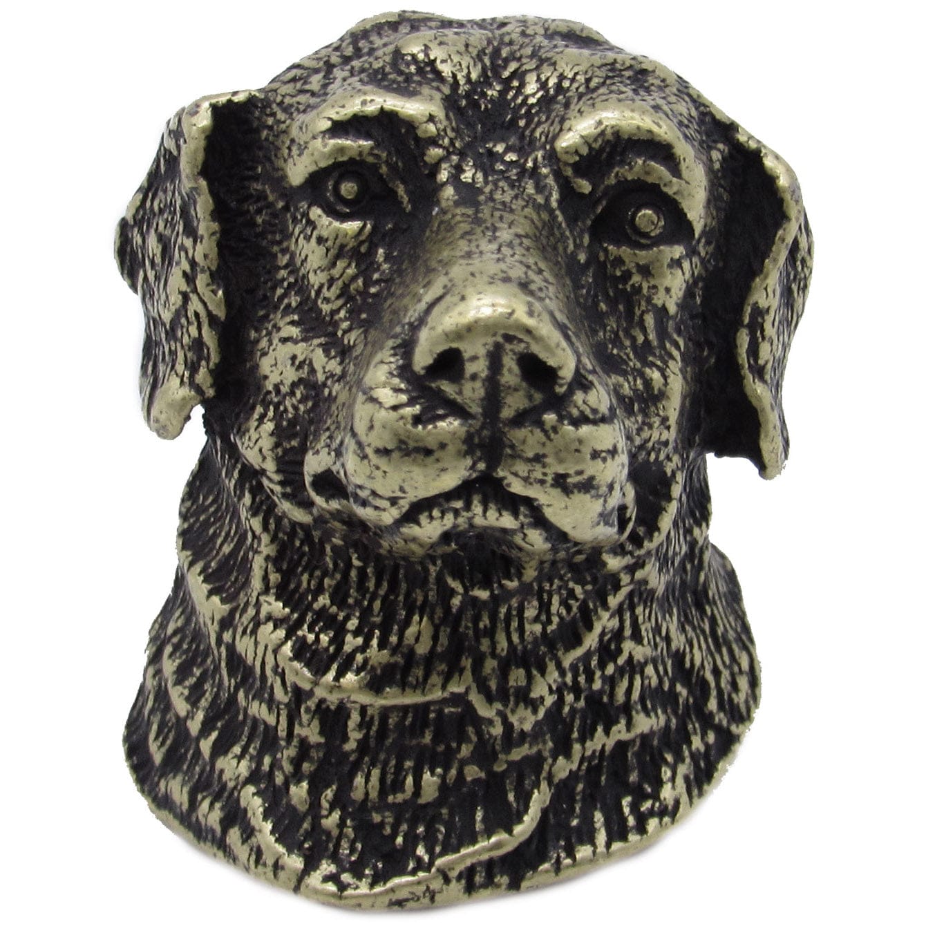 Labrador Retriever Knob Brass Oxide alt 0