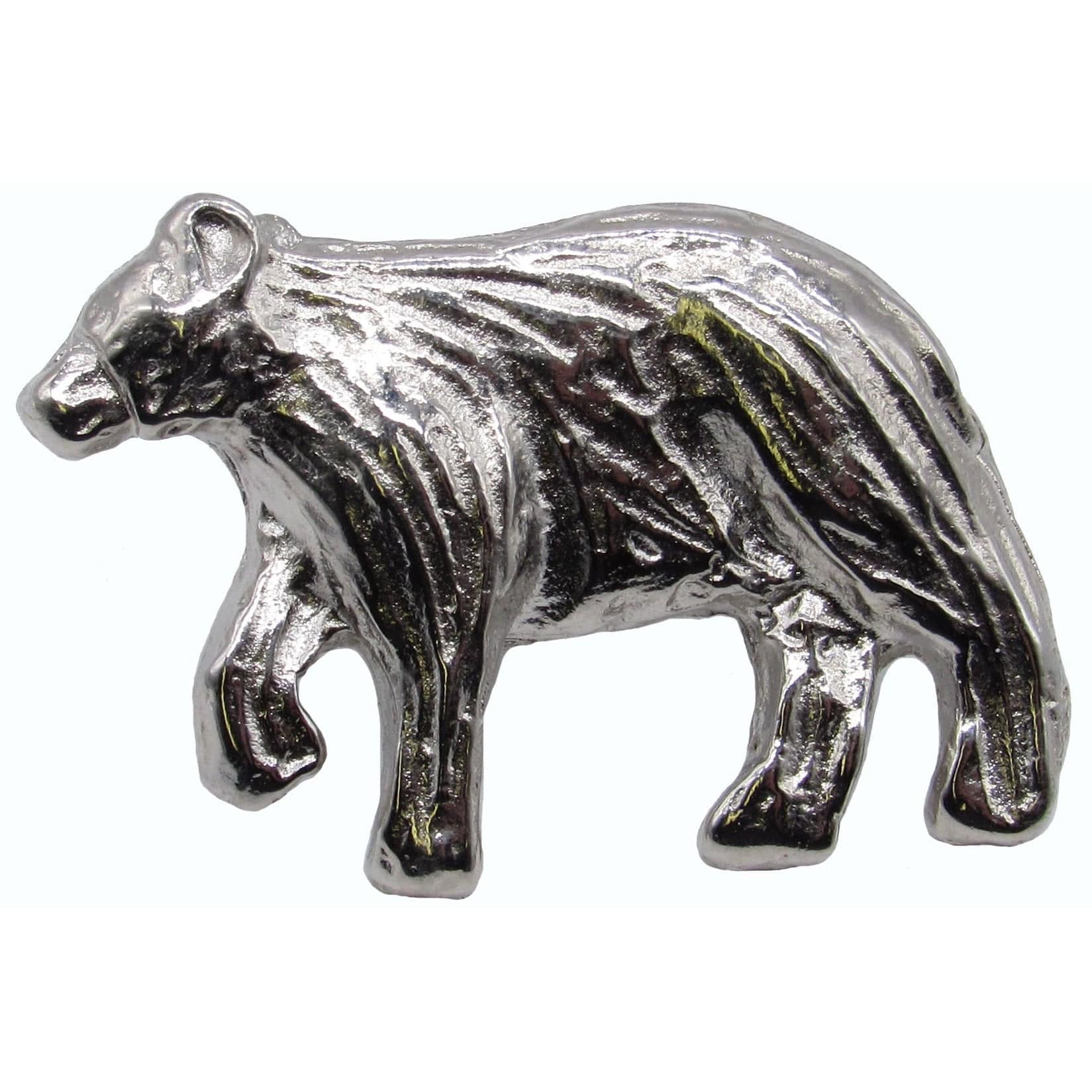 Bear Left Facing Knob Nickel alt 0