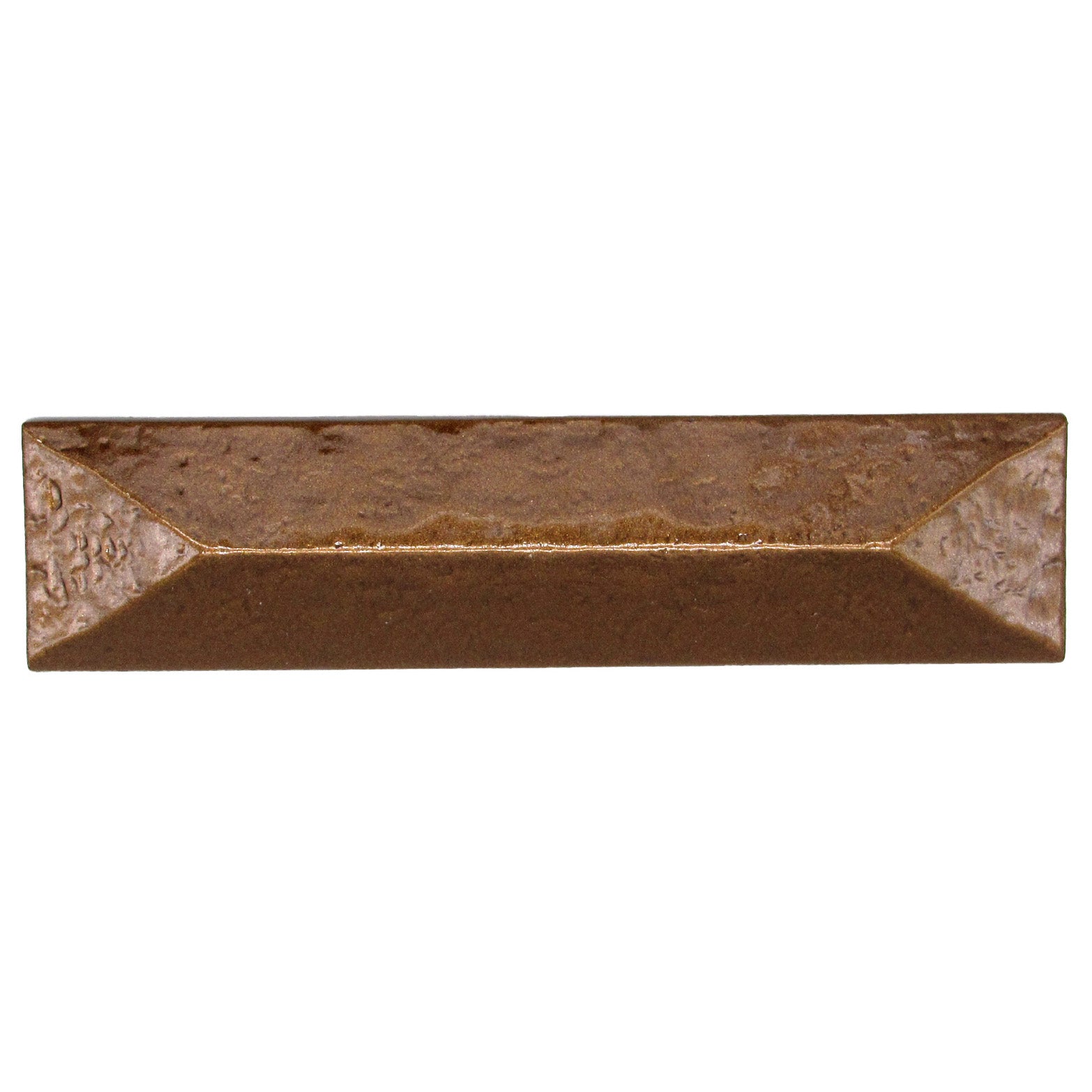 Rustic Pyramid Pull 3" Center Lux Bronze alt 0