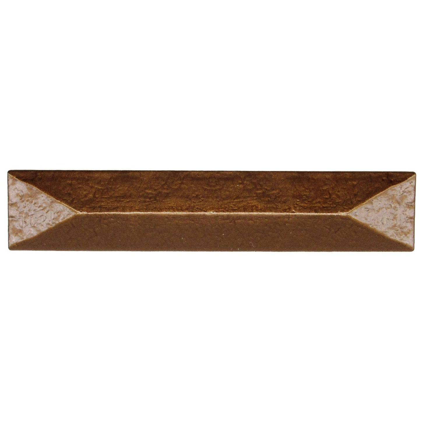 Rustic Pyramid Pull 3-3/4" Center Lux Bronze alt 0