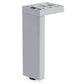 9-27/32" (250 mm) Adjustable Contemporary Versatile T or L Shaped Furniture Leg Aluminum alt 0