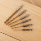 Metric Drill Bit Set - 2 mm to 5 mm - 6 Piece alt 0