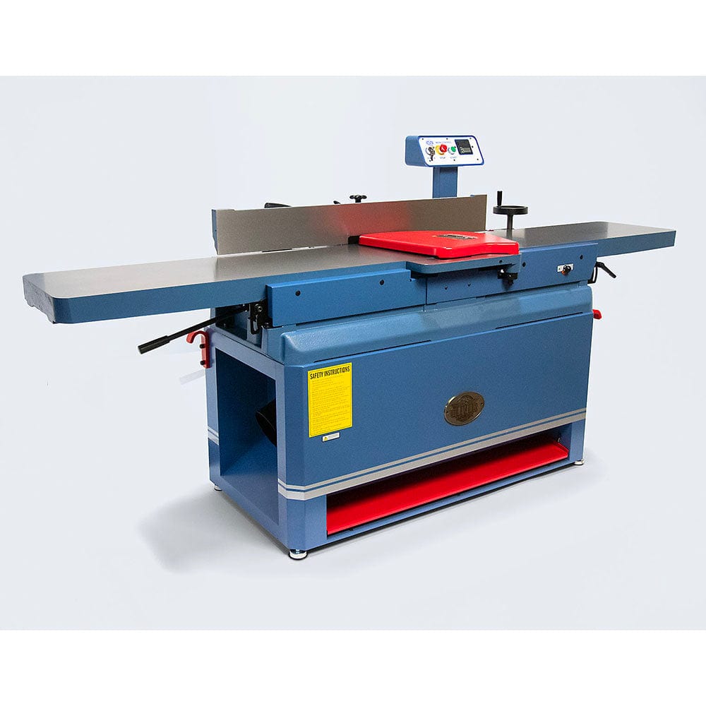 12" Parallelogram Jointer with 4-sided Insert Helical Cutterhead 5HP 3Ph Baldor ™ motor