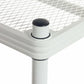 MeshWorks Utility Unit with Wood Top White alt 0