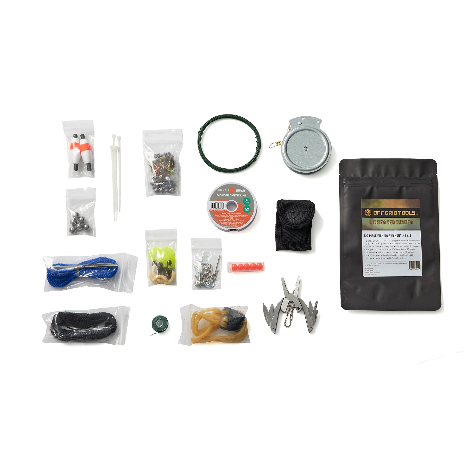 Kit #4 Full Survival Snaring Kit with Survival Snaring DVD