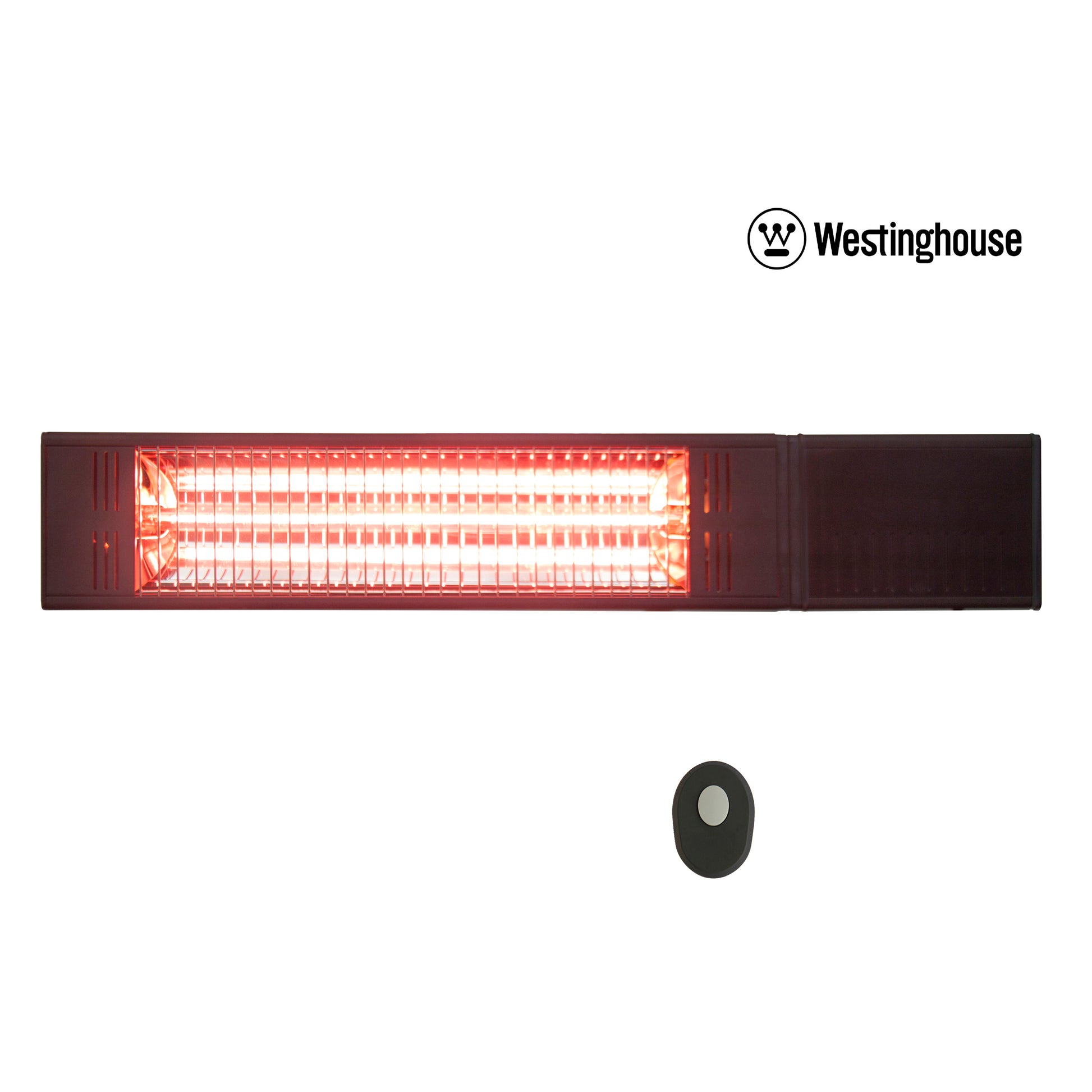 Westinghouse Infrared Electric Outdoor Heater - Wall Mounted with Gold Tube and Remote Control alt 0