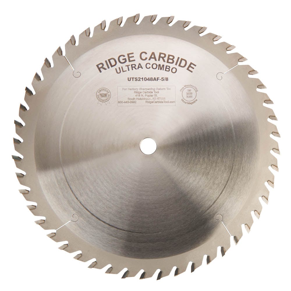 TS2000 Ultra Combo Saw Blade - 10" x 5/8" Bore x 48T - ATB - Full Kerf