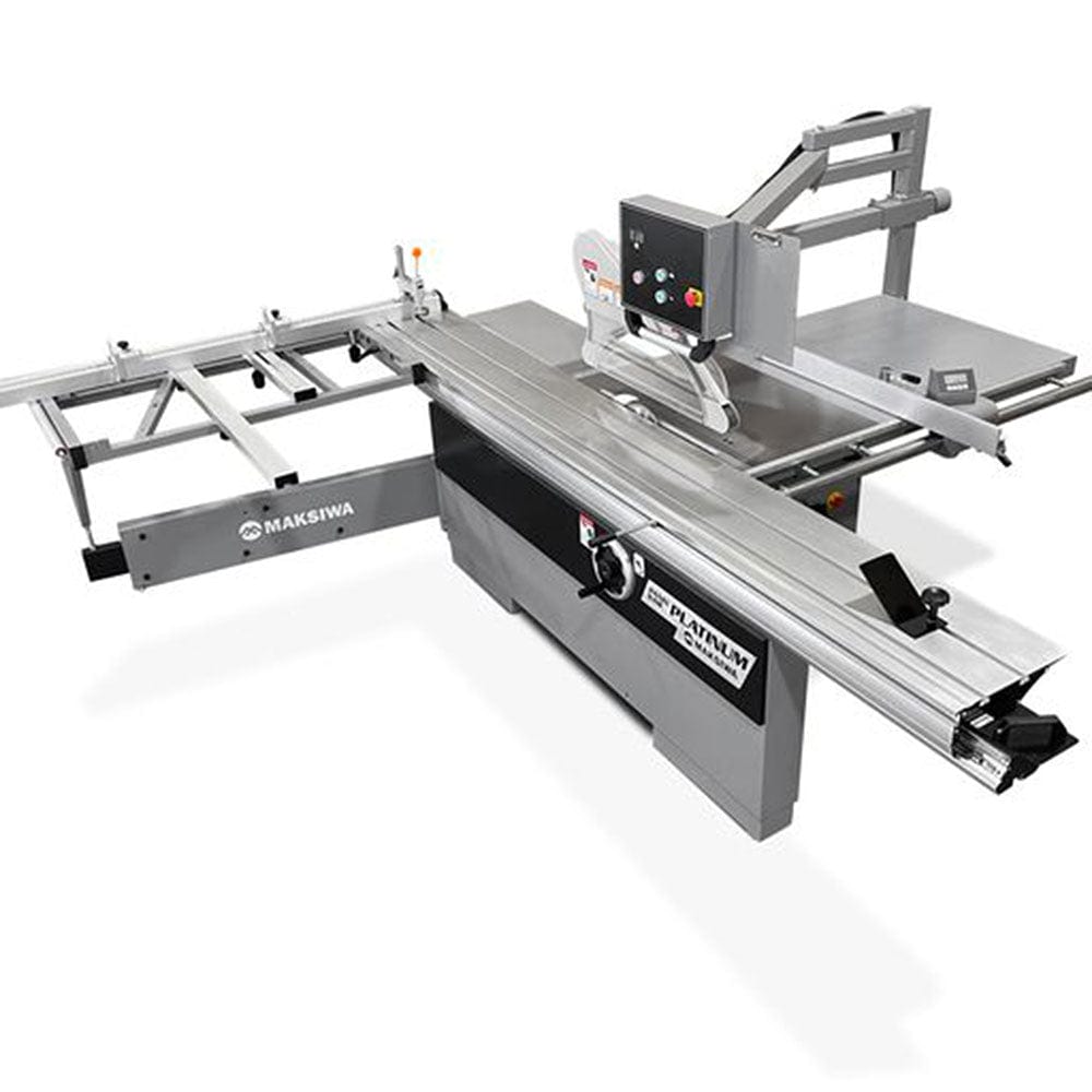 Maksiwa Sliding Panel Saw, Platinum 7.5HP 3PH | Woodcraft