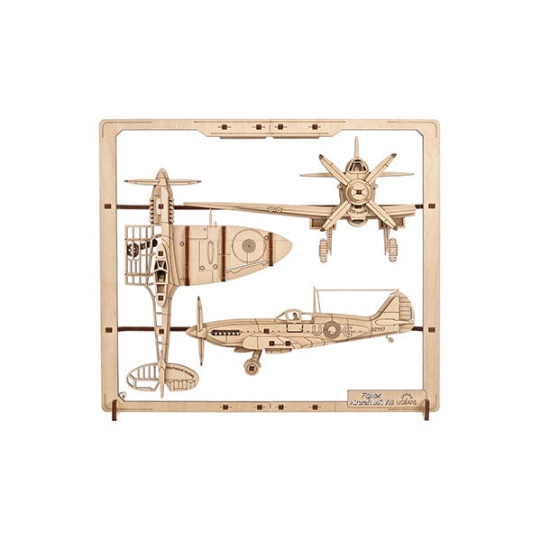 Fighter Aircraft 2.5D Puzzle Kit