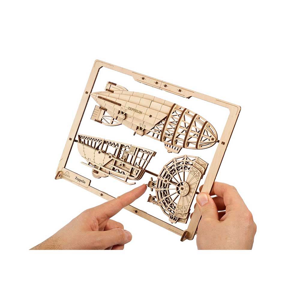 Zeppelin 2.5D Mechanical Puzzle Kit