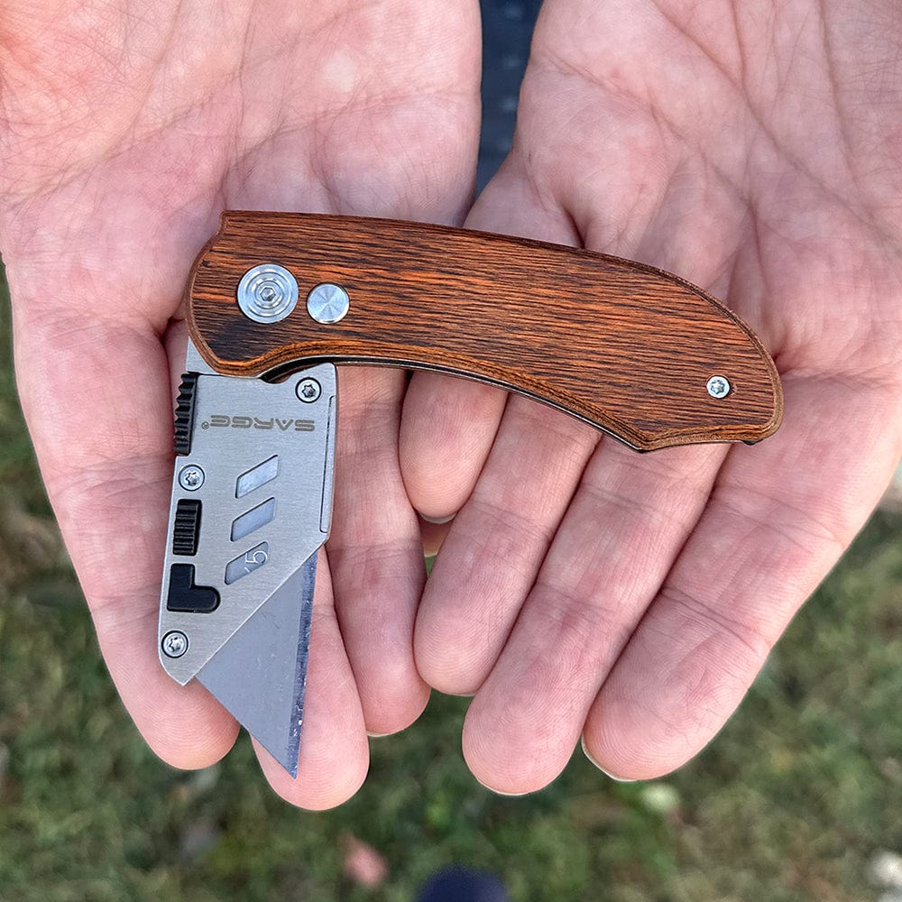 Pakkawood Switch - Utility Knife