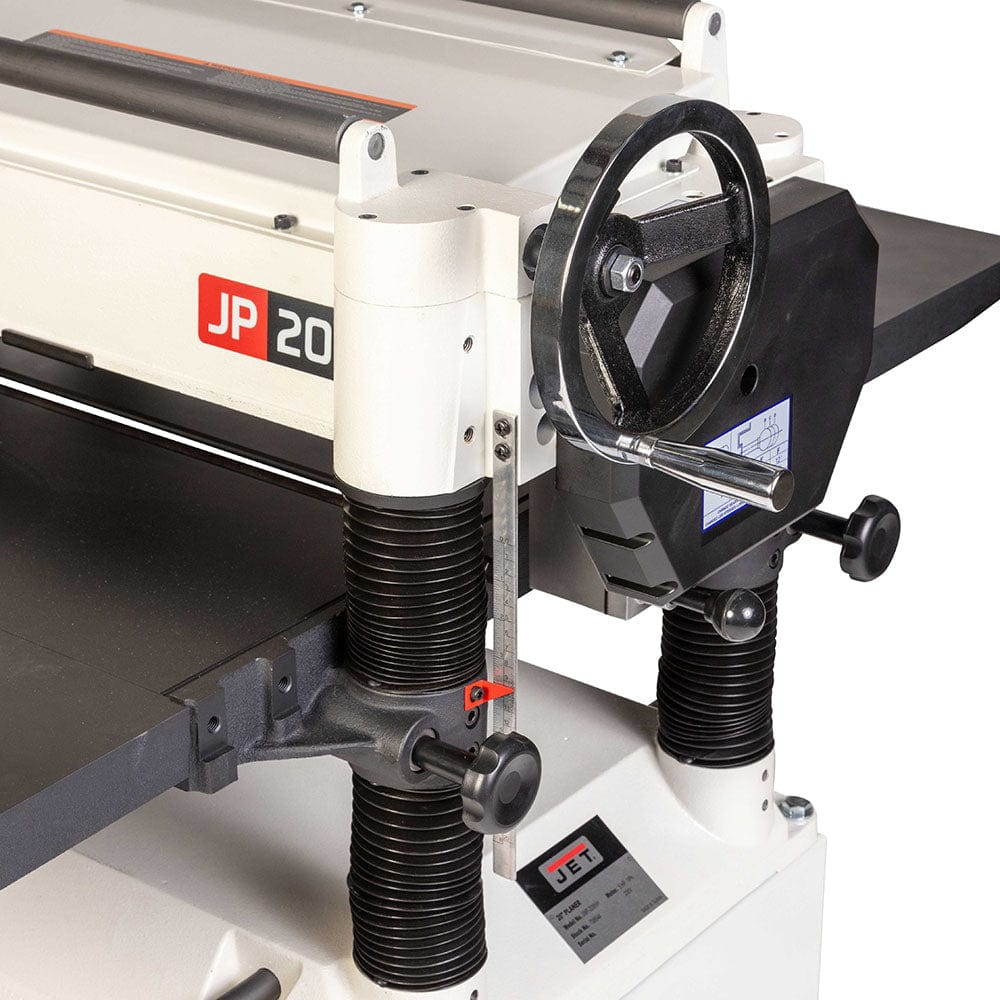 Jet Black 20" Helical Head Planer, 5HP, 1PH (JWP-208HH)