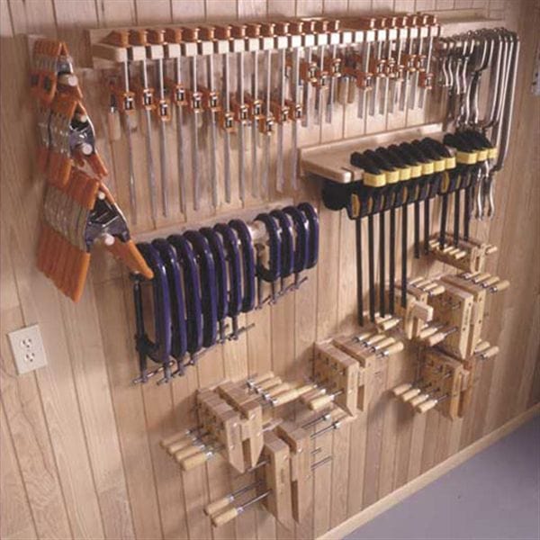 Woodworking Project Paper Plan to Build Five Great Clamp Organizers alt 0