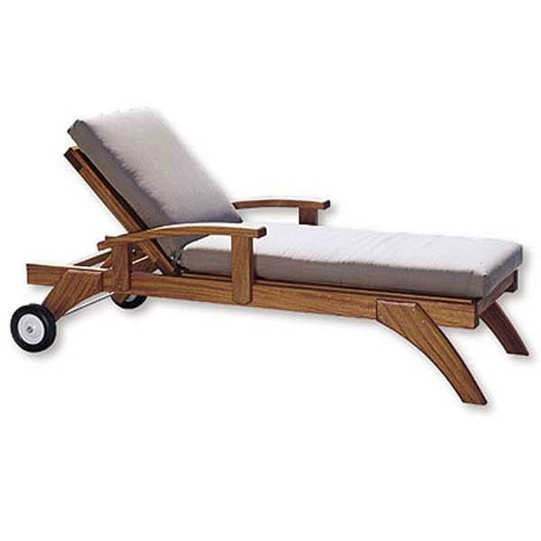 Woodworking Project Paper Plan to Build Lazy-Days Chaise Chair alt 0