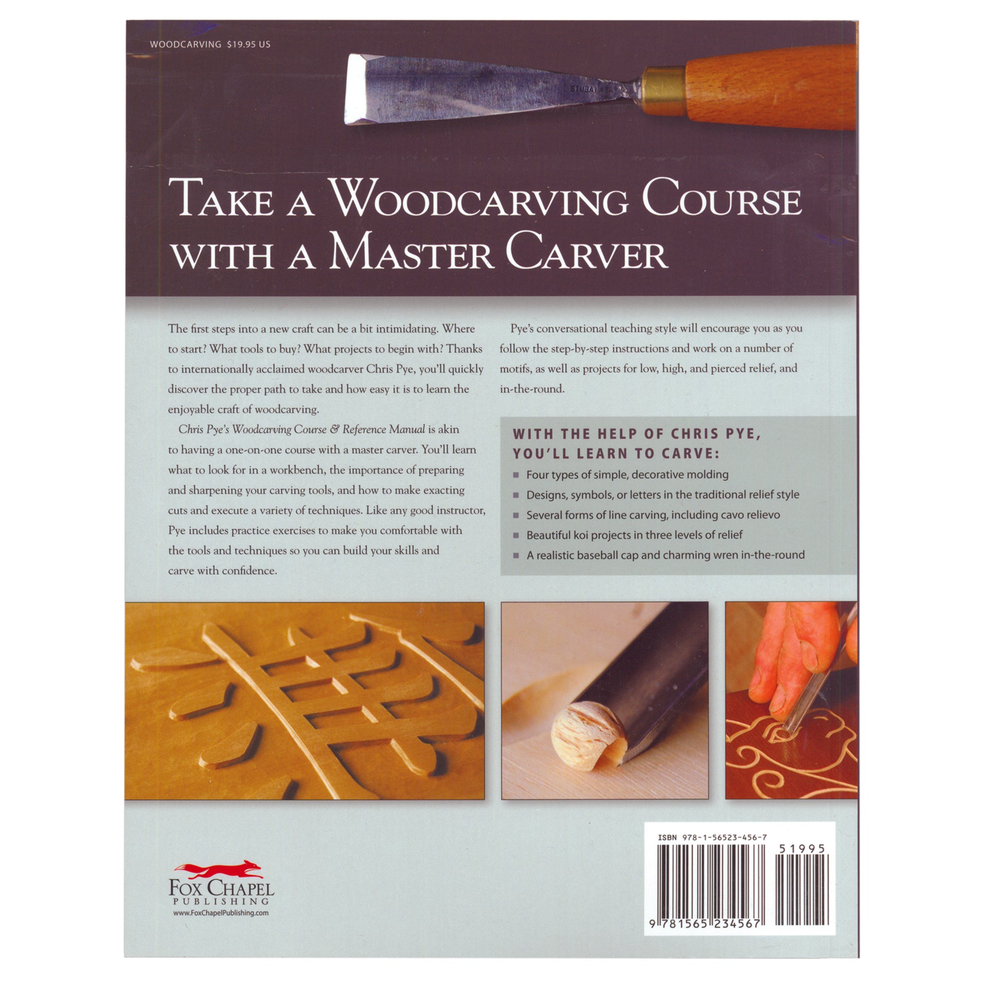 Chris Pye's Woodcarving Course & Reference Manual alt 0