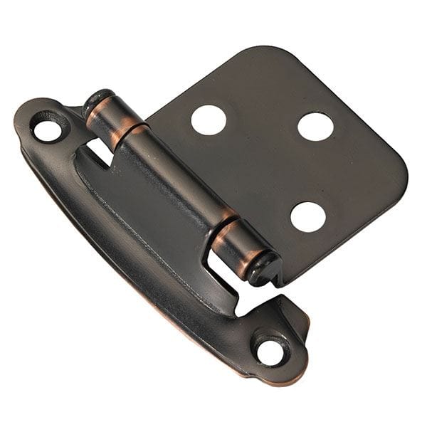 Surface Self-Closing Flush Hinges Project Pack, Oil Rubbed Bronze, 20 pieces alt 0