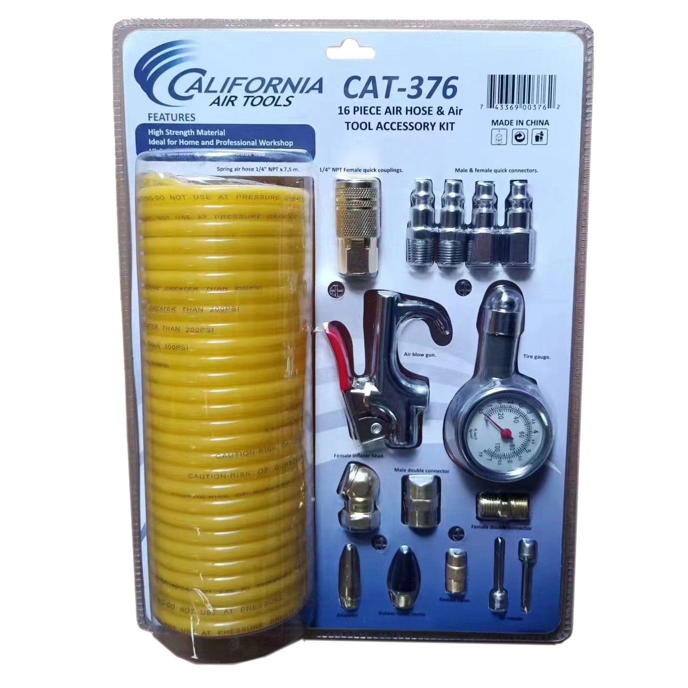 14 Piece Air Tool Accessory Kit alt 0