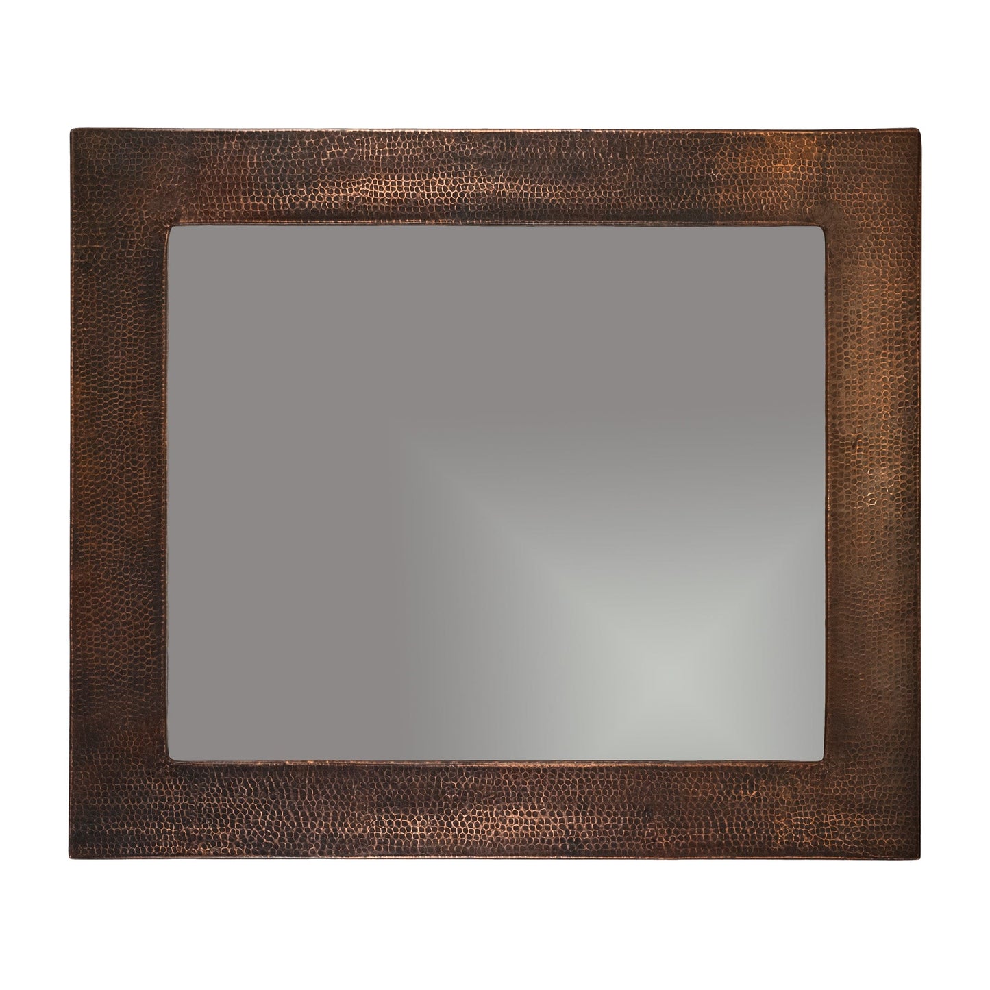 36" Hand Hammered Rectangle Mirror alt 0