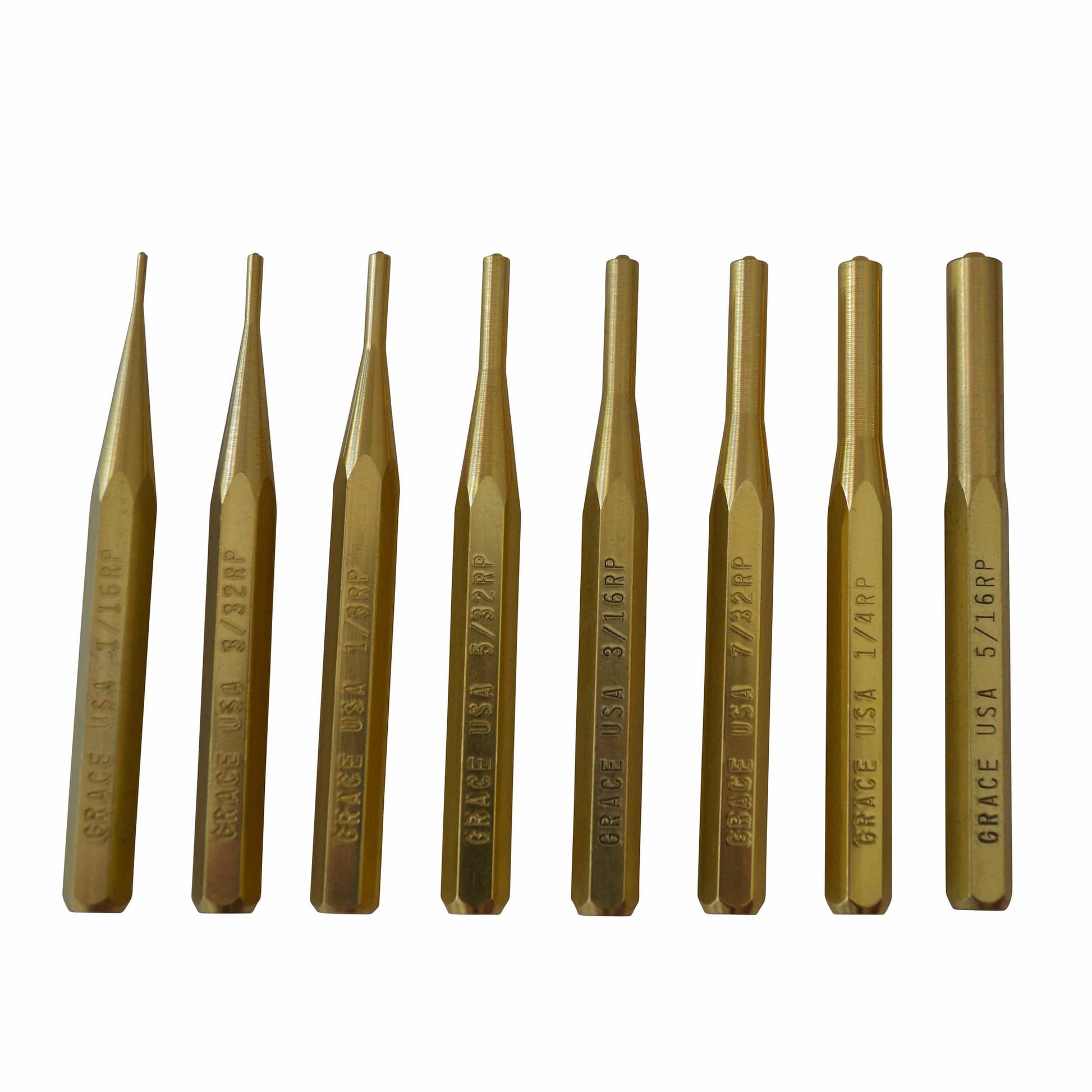 Gun Care Brass Pin Punch Set alt 0