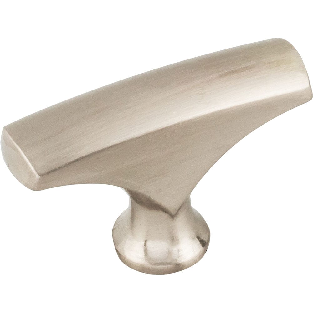  Zinc Die Cast Cabinet Knob, 1-5/8" Diameter Satin Nickel alt 0