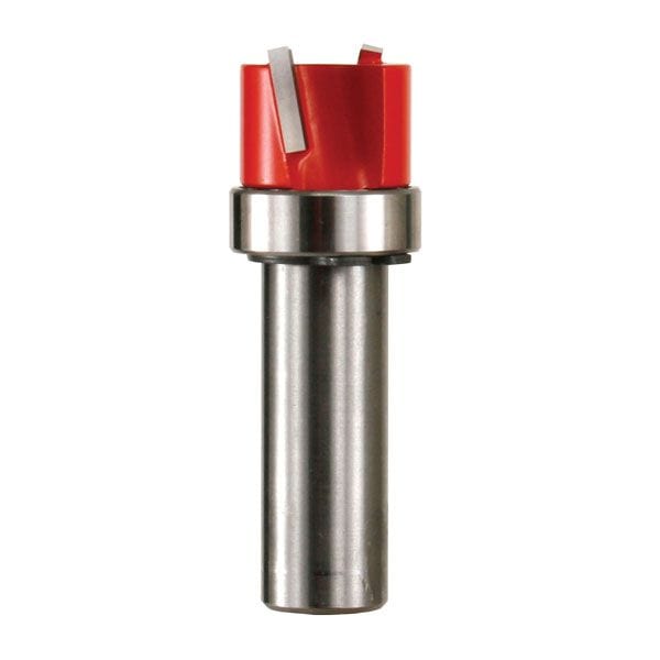 16-528 Mortising Router Bit with Top Bearing 1/2" SH 1-1/2" D 5/8" CL alt 0