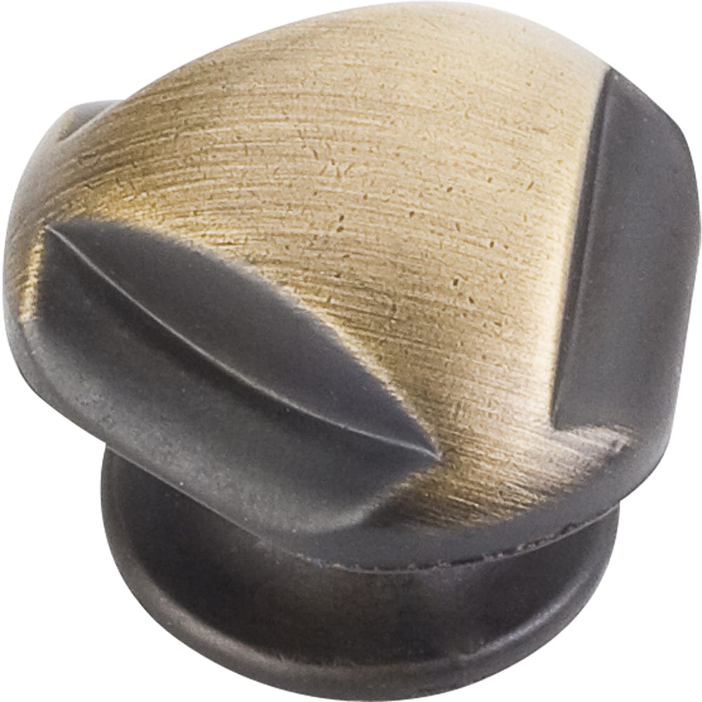 Chesapeake Knob, 1-5/16" Dia.,  Antique Brushed Satin Brass alt 0