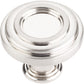 Lafayette Knob, 1-3/8" Dia.,  Satin Nickel alt 0