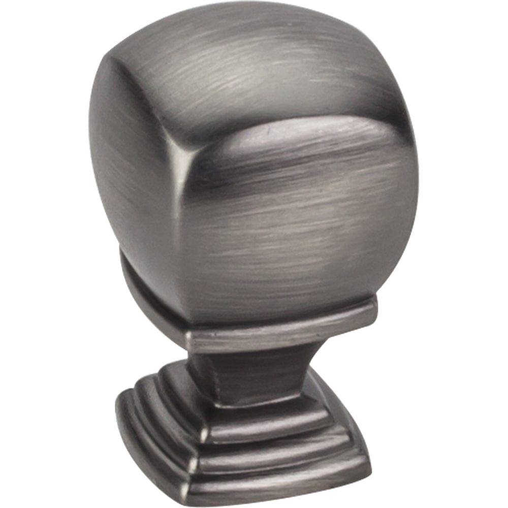 Katharine Knob, 7/8" O.L., Brushed Pewter alt 0