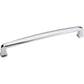 Milan 1 Plain Square Pull, 160 mm C/C, Polished Chrome alt 0