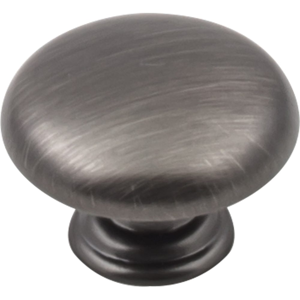 Gatsby Knob, 1-3/16" Dia.,  Brushed Pewter alt 0