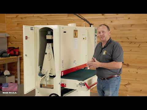 Similarities and Differences Between a 37\" Wide Belt Sander and 43\" Wide Belt Sander