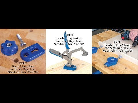 In-Line Bench Clamp For Bench Dog Holes alt 999