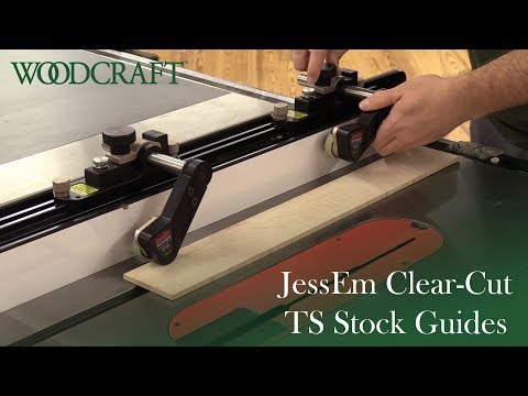 JessEm Clear-Cut Precision Stock Guides For Table Saws | Woodcraft